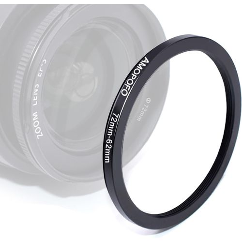 Bague D'Adaptation De Filtre 72 Mm À 62 Mm - Anneau De Filtre De Caméra 72 Mm À 62 Mm - Pour Filtre Uv, Nd, Cpl De 62 Mm, Anneau En Métal (72 Mm-62 Mm)[GOP6255904]