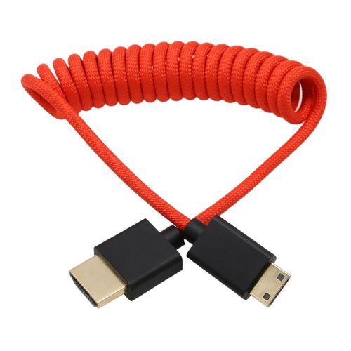 Câble Mini Hdmi Vers Hdmi 4K 8K 60P Pour Nikon Z5 Z6 Z7 Z6Ii Z7Ii D750 Caméra Atomos Ninja V Ultra Smallhd Cine Indie Monitor, Type A C Hdmi 2.1[GOP6253875]
