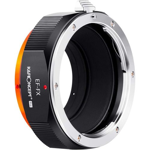 Bague D'Adaptation Ef-Fx Adaptateur Compatible Avec Utiliser Objectifs Canon Eos Ef Monture Sur Appareils Photo Boîtier Fujifilm X M12115[GOP6256146]