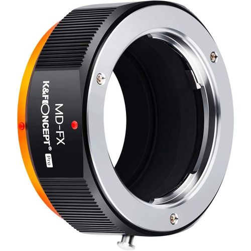 &F Concept Bague D'Adaptation Md-Fx Adaptateur Compatible Avec Utiliser Objectifs Minolta Seagull Pearl River Avec Md Monture Sur Appareils Photo Boîtier Fujifilm X M15115[GOP6256144]