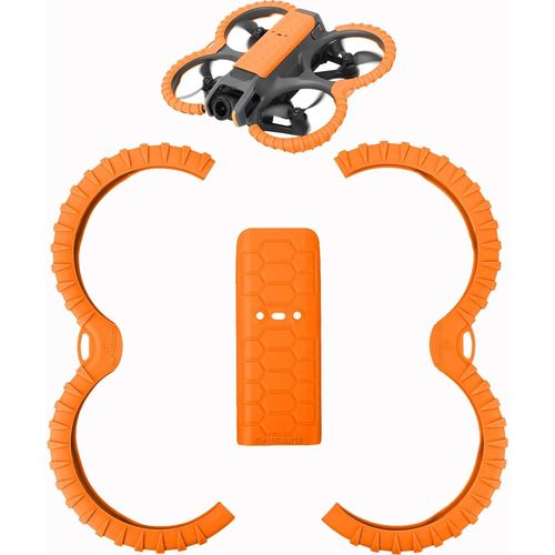 Anneaux De Protection Pare-Chocs + Protection Du Dos Pour Dji Avata 2 Tpu Guards Pour Protection D'hélice Propeller Guard Accessoire (Orange - Ensemble)[Gop6254114]-Old Jamaica Ginger Beer
