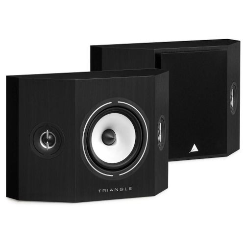 ENCEINTES SURROUND TRIANGLE BRS1 NOIR VENDUES PAR PAIRE