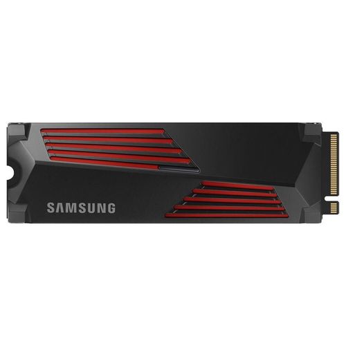 Samsung 990 PRO MZ-V9P2T0GW - SSD - chiffré - 2 To - interne - M.2 2280 - PCIe 4.0 x4 (NVMe) - AES 256 bits - TCG Opal Encryption 2.0 - dissipateur de chaleur intégré