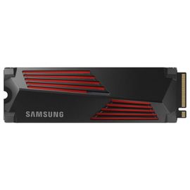 Samsung 990 PRO MZ-V9P2T0GW - SSD - chiffré - 2 To - interne - M.2 2280 - PCIe 4.0 x4 (NVMe) - AES 256 bits - TCG Opal Encryption 2.0 - dissipateur de chaleur intégré