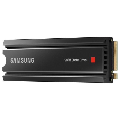 Samsung 980 PRO MZ-V8P1T0CW - SSD - chiffré - 1 To - interne - M.2 2280 - PCIe 4.0 x4 (NVMe) - mémoire tampon : 1 Go - AES 256 bits - TCG Opal Encryption 2.0