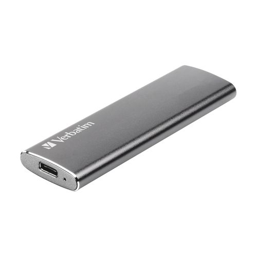 Verbatim Vx500 - SSD - 1 To - externe (portable) - USB 3.2 Gen 2 (USB-C connecteur) - gris sidéral