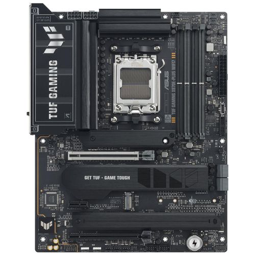 ASUS TUF GAMING X870E-PLUS WIFI7 - Carte-mère - ATX - Socket AM5 - AMD X870E Chipset - USB4, USB-C 3.2 Gen 2x2, USB 3.2 Gen 2, USB 3.2 Gen 1 - Wi-Fi 7, 2.5 Gigabit LAN, Bluetooth - carte...