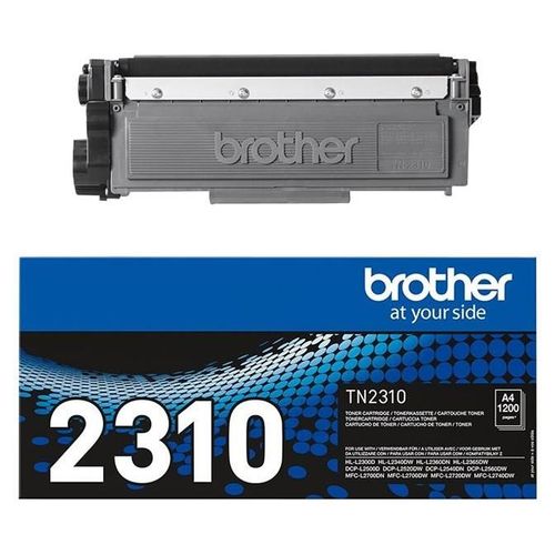 Brother TN2310 - Noir - original - cartouche de toner - pour Brother DCP-L2500, L2520, L2560, HL-L2300, L2340, L2360, L2365, MFC-L2700, L2720, L2740