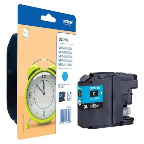 Brother LC12EC - Capacité XL - cyan - original - cartouche d'encre - pour Brother MFC-J6925DW