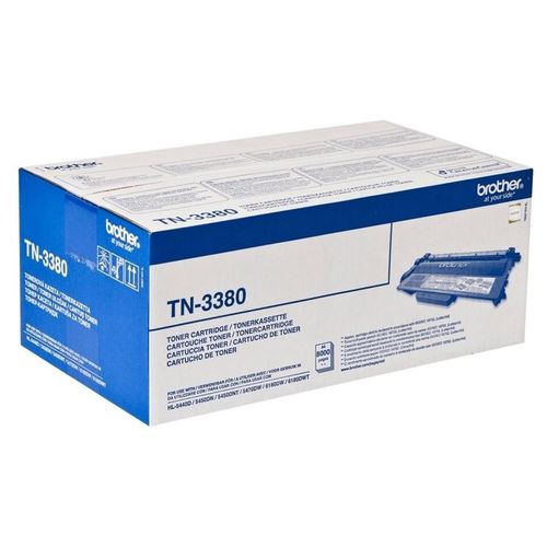 Brother TN3380 - Noir - original - cartouche de toner - pour Brother DCP-8110, 8150, 8155, 8250, HL-5440, 5450, 5470, 6180, MFC-8510, 8520, 8710, 8950