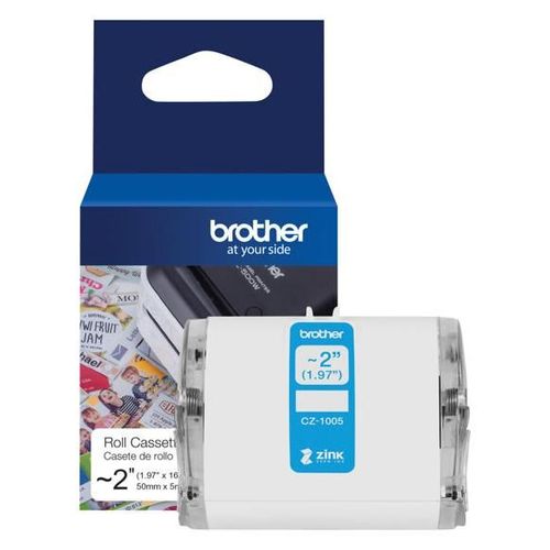Brother CZ-1005 - Rouleau (5 cm x 5 m) 1 rouleau(x) étiquettes continues - pour Brother VC-500W