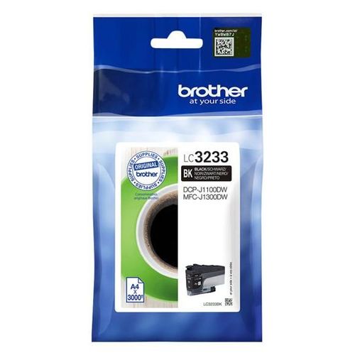 Brother LC3233BK - Noir - original - cartouche d'impression - pour Brother DCP-J1100DW, MFC-J1300DW