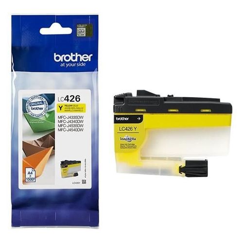 Brother LC426Y - À rendement élevé - jaune - original - cartouche d'encre - pour Brother MFC-J4335, MFC-J4340, MFC-J4535, MFC-J4540