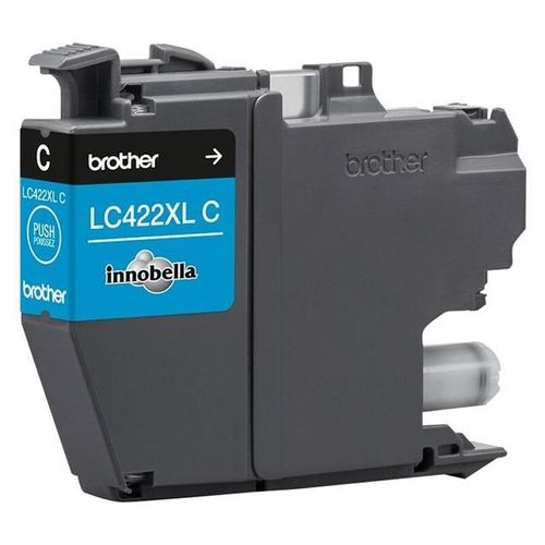 Brother LC422XLC - À rendement élevé - cyan - original - cartouche d'encre - pour Brother MFC-J5340DW, MFC-J5345DW, MFC-J5740DW, MFC-J6540DW, MFC-J6940DW