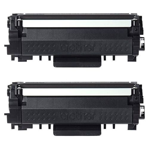Brother TN2420 TWIN - Pack de 2 - à rendement élevé - noir - original - cartouche de toner - pour Brother DCP-L2510, L2530, L2537, L2550, HL-L2350, L2370, L2375, MFC-L2713, L2730, L2750