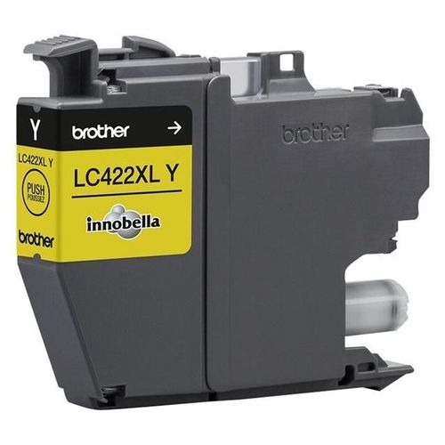 Brother LC422XLY - À rendement élevé - jaune - original - cartouche d'encre - pour Brother MFC-J5340DW, MFC-J5345DW, MFC-J5740DW, MFC-J6540DW, MFC-J6940DW