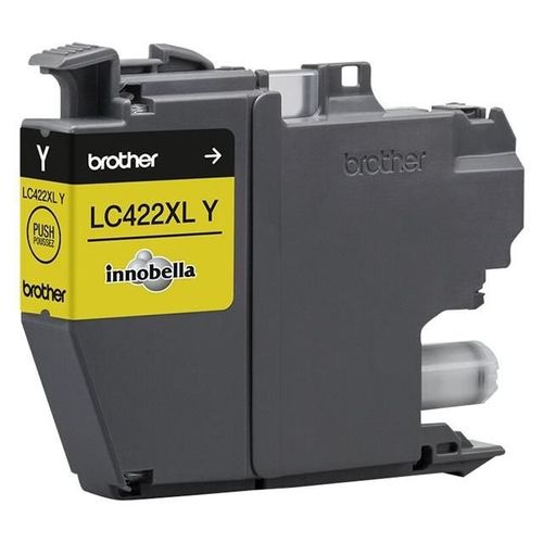 Brother LC422XLY - À rendement élevé - jaune - original - cartouche d'encre - pour Brother MFC-J5340DW, MFC-J5345DW, MFC-J5740DW, MFC-J6540DW, MFC-J6940DW