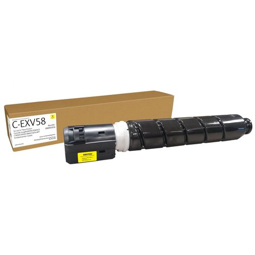 Xerox - Jaune - compatible - remanufacturé - cartouche de toner (alternative pour : Canon 3766C002AA, Canon C-EXV58) - programme de retours Green World Alliance