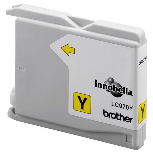 Brother LC970Y - Jaune - original - cartouche d'encre - pour Brother DCP-135C, DCP-150C, DCP-153C, DCP-157C, MFC-235C, MFC-260C