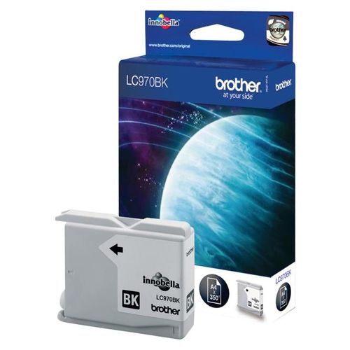 Brother LC970BK - Noir - original - cartouche d'encre - pour Brother DCP-135C, DCP-150C, DCP-153C, DCP-157C, MFC-235C, MFC-260C