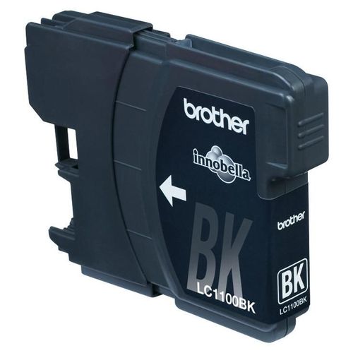 Brother LC1100BK - Noir - original - cartouche d'encre - pour Brother DCP-185, 385, 395, 585, J715, MFC-490, 5490, 5890, 5895, 6890, 790, 795, 990, J615