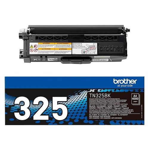 Brother TN325BK - À rendement élevé - noir - original - cartouche de toner - pour Brother DCP-9055, DCP-9270, HL-4140, HL-4150, HL-4570, MFC-9460, MFC-9465, MFC-9970