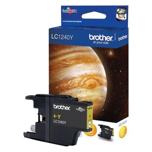Brother LC1240Y - Jaune - original - cartouche d'encre - pour Brother DCP-J525, J725, J925, MFC-J430, J5910, J625, J6510, J6710, J6910, J825