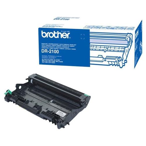 Brother DR2100 - Original - kit tambour - pour Brother DCP-7030, 7040, 7045, HL-2140, 2150, 2170, MFC-7320, 7440, 7840; Justio DCP-7040