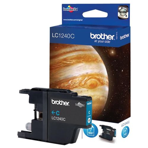 Brother LC1240C - Cyan - original - cartouche d'encre - pour Brother DCP-J525, J725, J925, MFC-J430, J5910, J625, J6510, J6710, J6910, J825