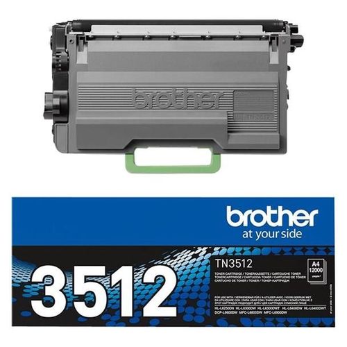 Brother TN3512 - Noir - original - cartouche de toner - pour Brother DCP-L6600, HL-L6250, L6300, L6400, L6450, MFC-L6800, L6900, L6950, L6970