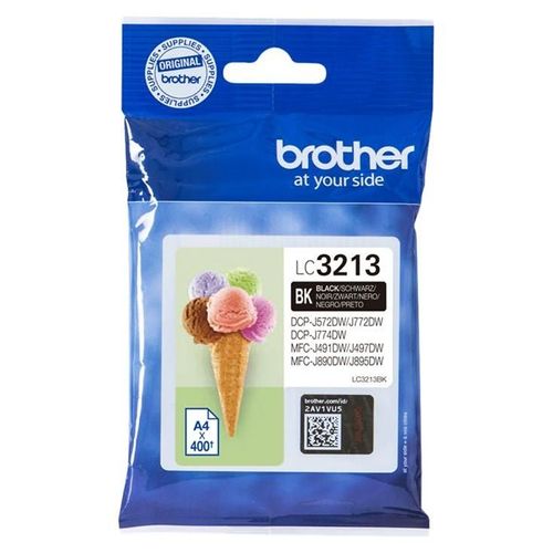 Brother LC3213BK - Noir - original - cartouche d'encre - pour Brother DCP-J572, DCP-J772, DCP-J774, MFC-J890, MFC-J895