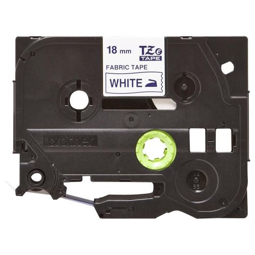 Brother TZe-FA4B - Blanc sur bleu - Rouleau (1,8 cm x 3 m) 1 cassette(s) bande thermo-collante - pour P-Touch PT-3600, D400, D450, D600, E300, E550, H101, H300, H500, P700, P750, P900, P950
