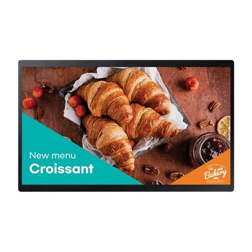 Samsung QB24C - 24" - QBC Series écran LCD rétro-éclairé par LED - signalisation numérique - Tizen OS - 1080p 1920 x 1080