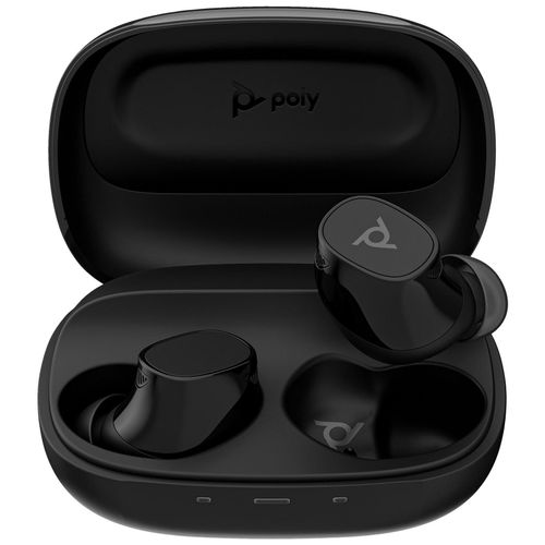 Poly Voyager Free 20 - Écouteurs sans fil avec micro - intra-auriculaire - Bluetooth - Suppresseur de bruit actif - gris