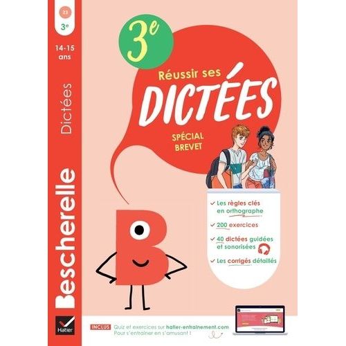 Réussir Ses Dictées Spécial Brevet 3e