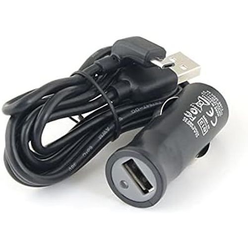 Kyaoayo-Câble De Chargeur Gps Pour Tomtom Micro Usb Led Dans Le Chargeur De Voiture Et Câble De Charge 1.8m Pour Gps Compatible Avec Nuvi