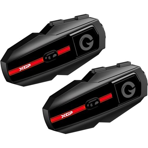 Kyaoayo-Intercom Moto Duo Pour 2 Casques, Bluetooth V5.2 Avec Partage De Musique, Système De Communication, Kit Main Libre Moto Interphone, Avec Étanchéité Ip67, Intercom Casque Pour Ski, 2 Unité