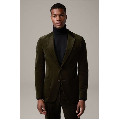 Veste De Costume Modulaire En Velours Côtelé Arndt, Olive