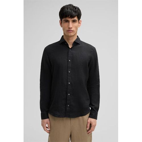 Chemise En Lin Ceasar, En Noir