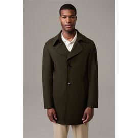 Manteau En Laine Et Cachemire Adem, Olive