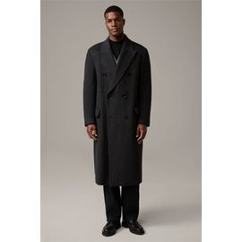 Manteau En Laine Mélangée Laned, Anthracite