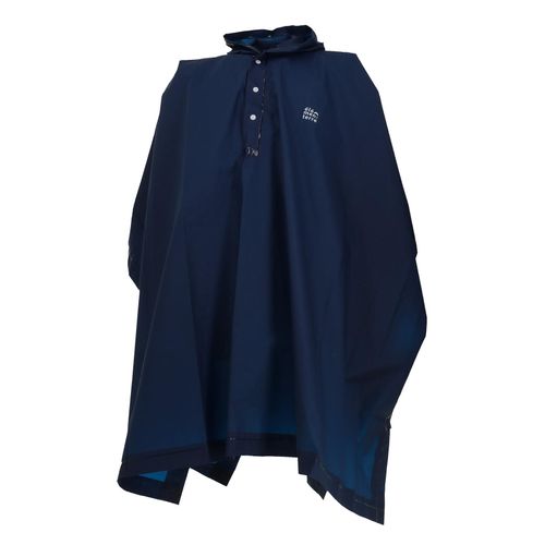 Poncho Cape De Pluie Elementerre Poncho Impermeable Bleu Marine Unique