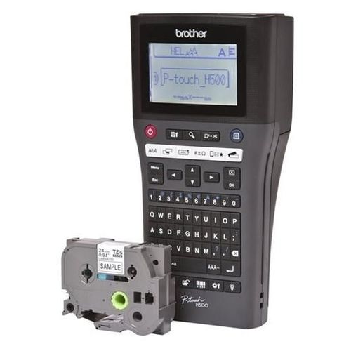 Brother P-Touch PT-H500 - Étiqueteuse - Noir et blanc - transfert thermique - Rouleau (2,4 cm) - 180 dpi - jusqu'à 30 mm/sec - USB 2.0 - outil de coupe