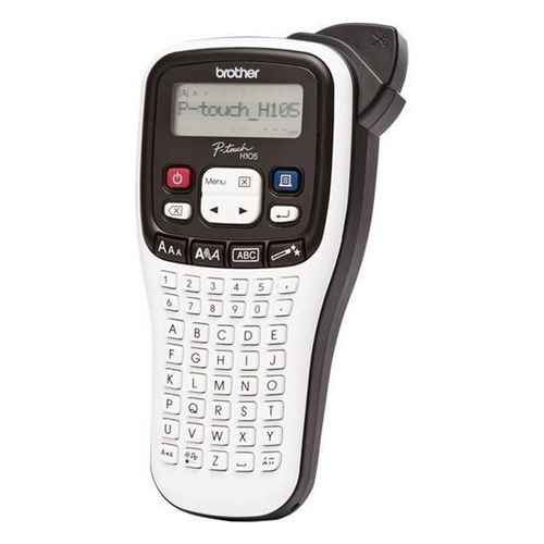 Brother P-Touch PT-H105 - Étiqueteuse - Noir et blanc - transfert thermique - Rouleau (1,2 cm) - 180 dpi - jusqu'à 20 mm/sec - outil de coupe - impression par 2 lignes