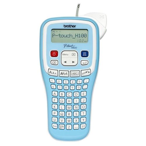 Brother P-Touch PT-H100LB - Étiqueteuse - Noir et blanc - transfert thermique - Rouleau (1,2 cm) - 180 dpi - jusqu'à 20 mm/sec - outil de coupe - impression par 2 lignes