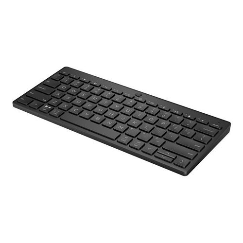 HP 355 Compact Multi-Device - Clavier - sans fil - Bluetooth 5.2 - QWERTY - Italien - noir - emballage recyclable