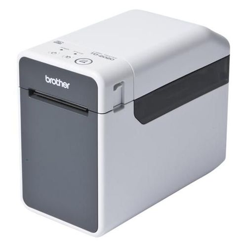 Brother TD-2125N - Imprimante d'étiquettes - thermique direct - Rouleau (6,3 cm) - 203 dpi - jusqu'à 152.4 mm/sec - USB 2.0, LAN, série, hôte USB