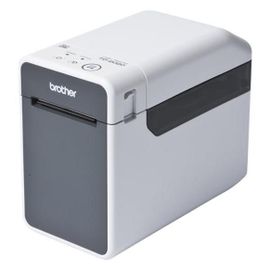 Brother TD-2125N - Imprimante d'étiquettes - thermique direct - Rouleau (6,3 cm) - 203 dpi - jusqu'à 152.4 mm/sec - USB 2.0, LAN, série, hôte USB