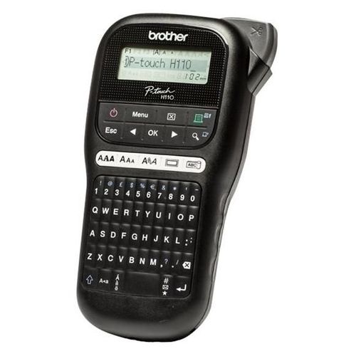 Brother P-Touch PT-H110 - Étiqueteuse - Noir et blanc - transfert thermique - Rouleau (1,2 cm) - 180 dpi - jusqu'à 20 mm/sec - impression par 2 lignes