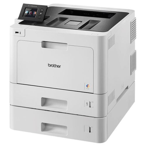 Brother HL-L8360CDWT - Imprimante - couleur - Recto-verso - laser - A4/Legal - 2400 x 600 ppp - jusqu'à 31 ppm (mono) / jusqu'à 31 ppm (couleur) - capacité : 550 feuilles - USB 2.0, Gigabit LAN...